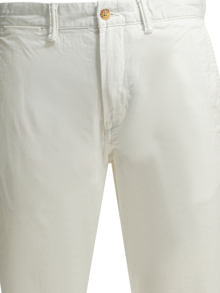 Polo Ralph Lauren Bedford Trousers - White | 93078515853e5181bb83871cdd7b45a9c33d3124