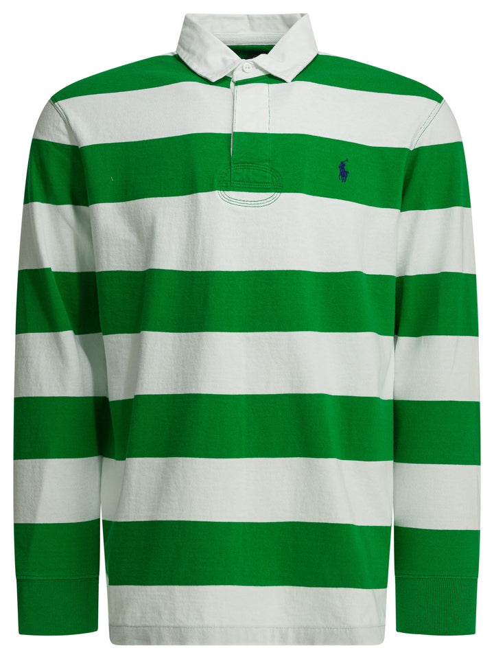 Polo Ralph Lauren Polo Shirt With Buttons And Logo Polo shirts - Green | f815e8f9ae6ea3020c21a1e4d4db5ba2747f283c