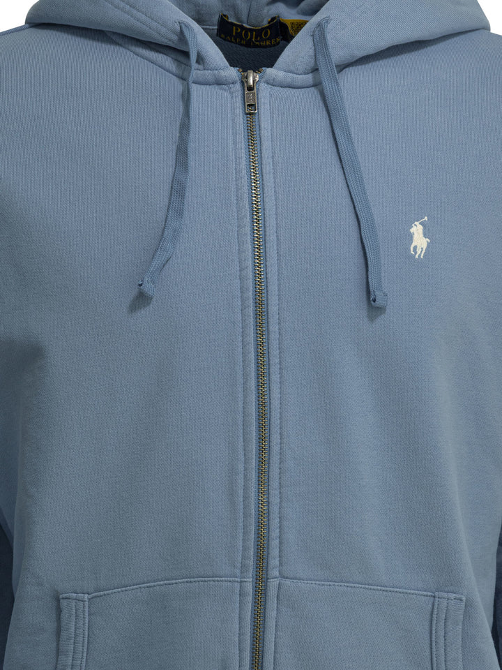 Polo Ralph Lauren Hoodie With Logo Sweatshirts - Light blue | 6f919ef5754fc77ffbddf1d7798780ed7cf5ca7a