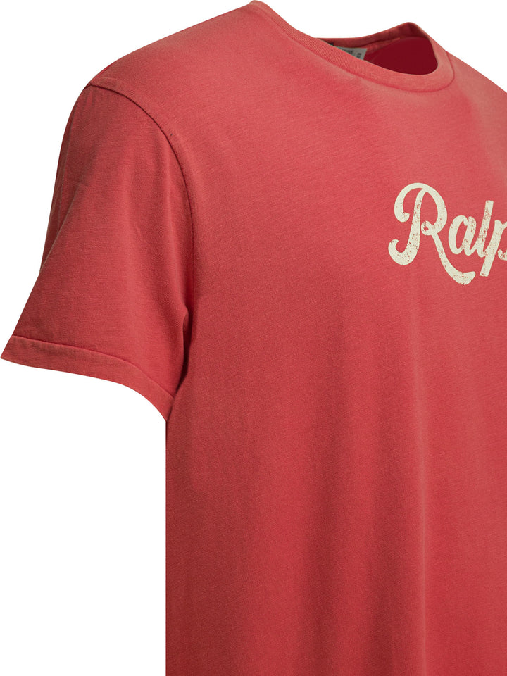 Polo Ralph Lauren Crew-Neck T-Shirt With Logo T-shirts - Red | 48b16352a136c142b96858103e6752d1a88c6bee