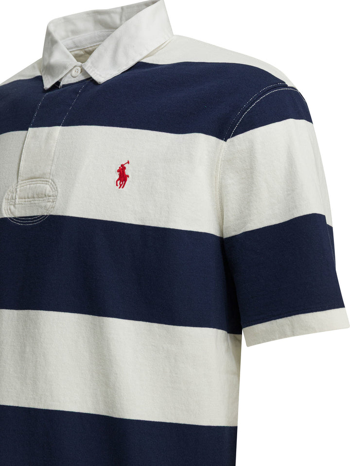 Polo Ralph Lauren Polo Shirt With Buttons And Logo Polo shirts - Blue | 3294f54247f69dde40e97cd37d5cb23c01350e87