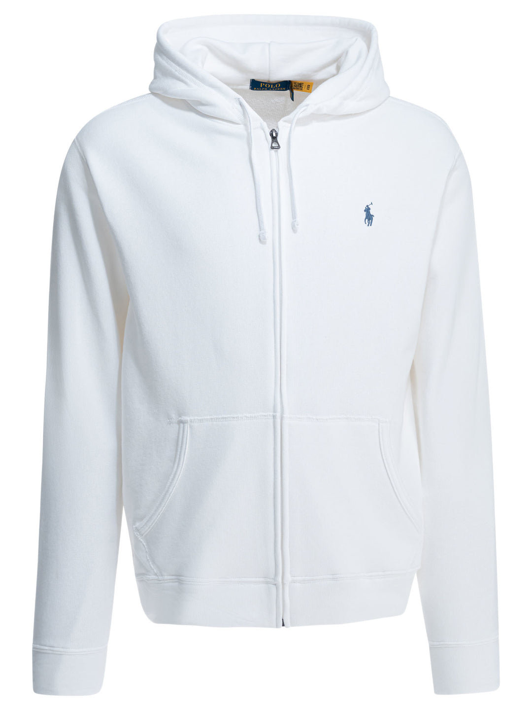 Polo Ralph Lauren Full Zip Sweatshirt With Logo Sweatshirts - White | 577bb9f9b50399a608197a9e86d70e7ce18e7e55