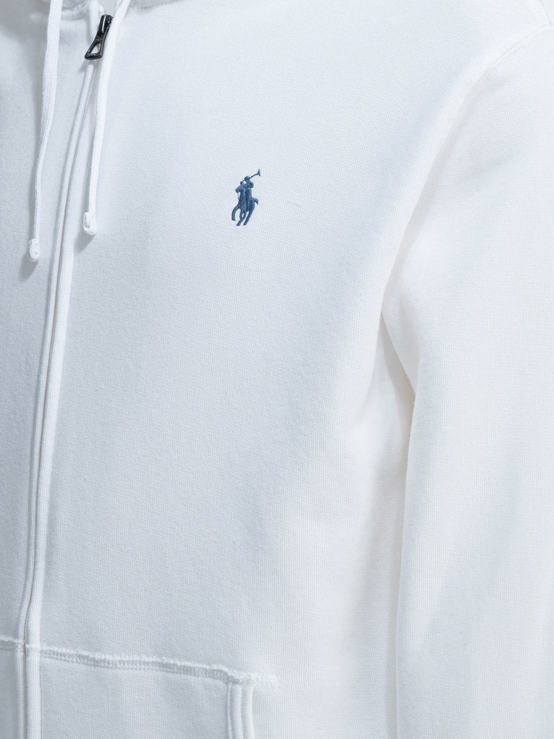 Polo Ralph Lauren Full Zip Sweatshirt With Logo Sweatshirts - White | 3bc714d419b6c1b368bb2e9be2b7b1cebd56aaa0