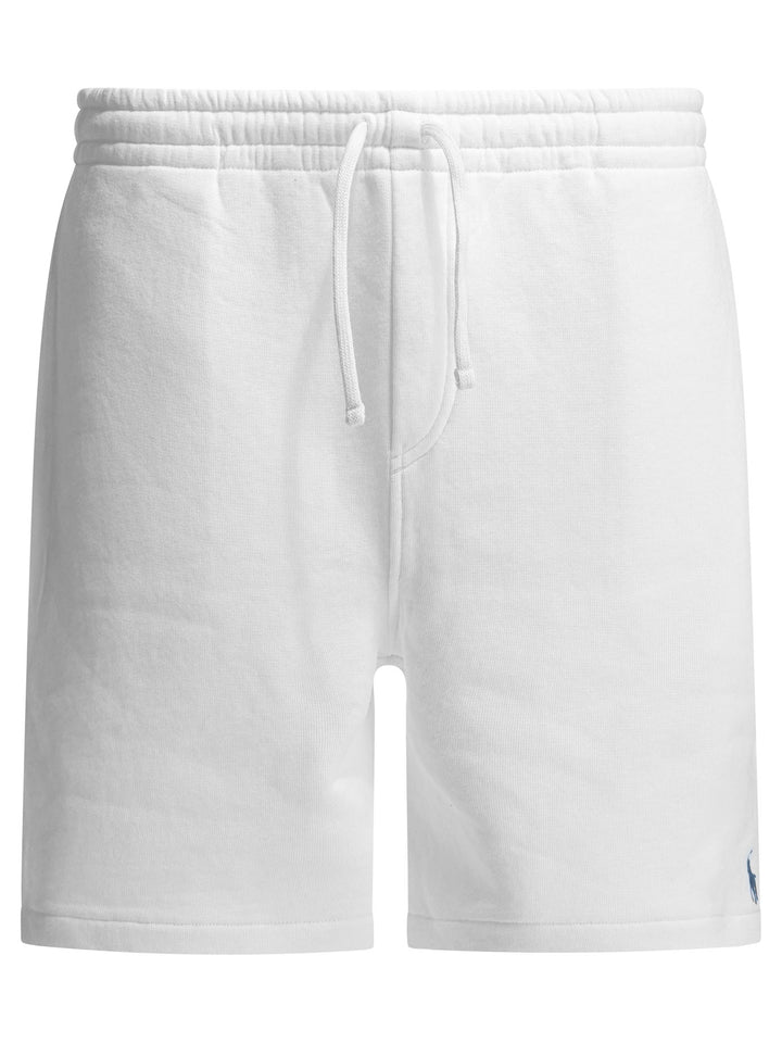 Polo Ralph Lauren Sweat  With Logo Shorts - White | 5fe4c6e78c9624d86819ece36e26f6e4ff98881b