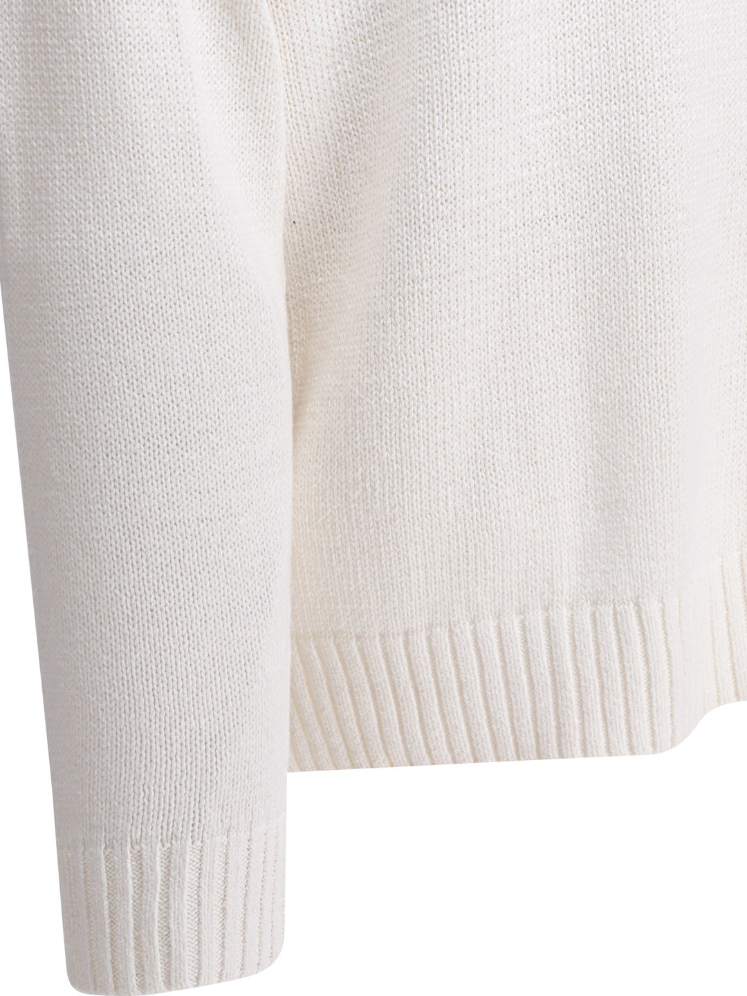 Polo Ralph Lauren Crew-Neck Sweater With Logo Knitwear - White | e72ab96b14cd980574c1ebd3d799b82d9b9de748
