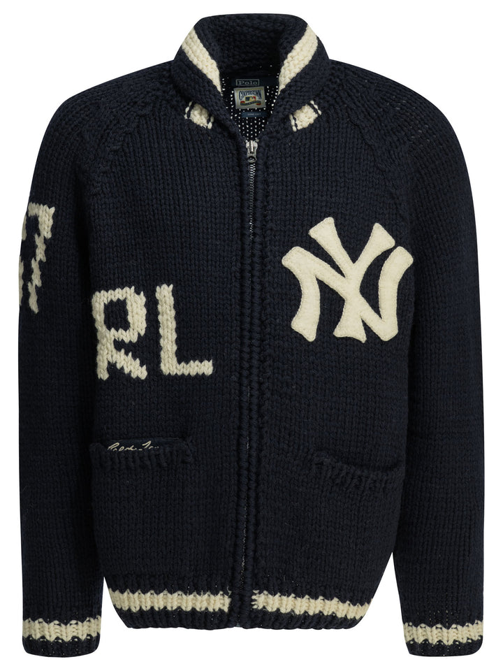 Polo Ralph Lauren Polo Ralph Lauren X New Yokr Yankees Knitwear - Blue | 0bea93802c962687cd73d95fe728ca249f2df96e