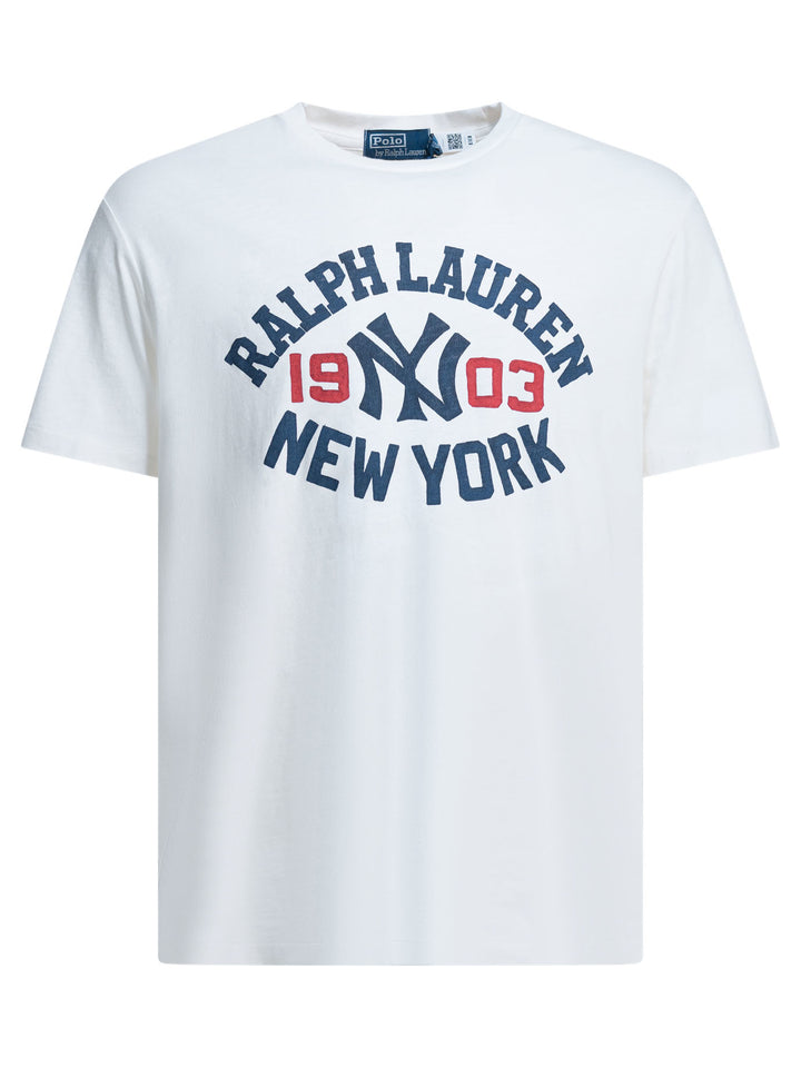 Polo Ralph Lauren Polo Raplh Lauren X New York Yankees T-shirts - White | f96b253b3680ed3f414e7ab49840d7f6a4856a1f