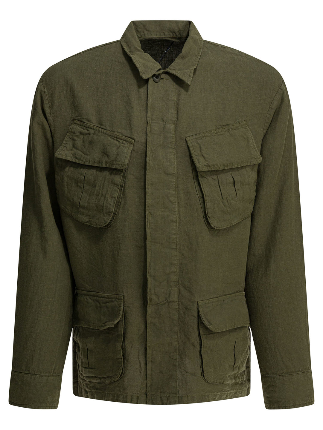 Polo Ralph Lauren Linen Overshirt Jacket Jackets and Coats - Green | a116cba58d2d6cc2c084e8fd74179f45964e2a82