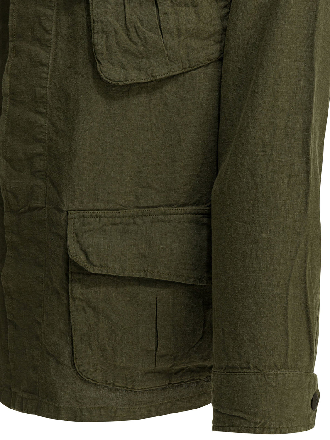 Polo Ralph Lauren Linen Overshirt Jacket Jackets and Coats - Green | 7cb485ae51c9114ec5b96550b3e9d2dd8c67deb0