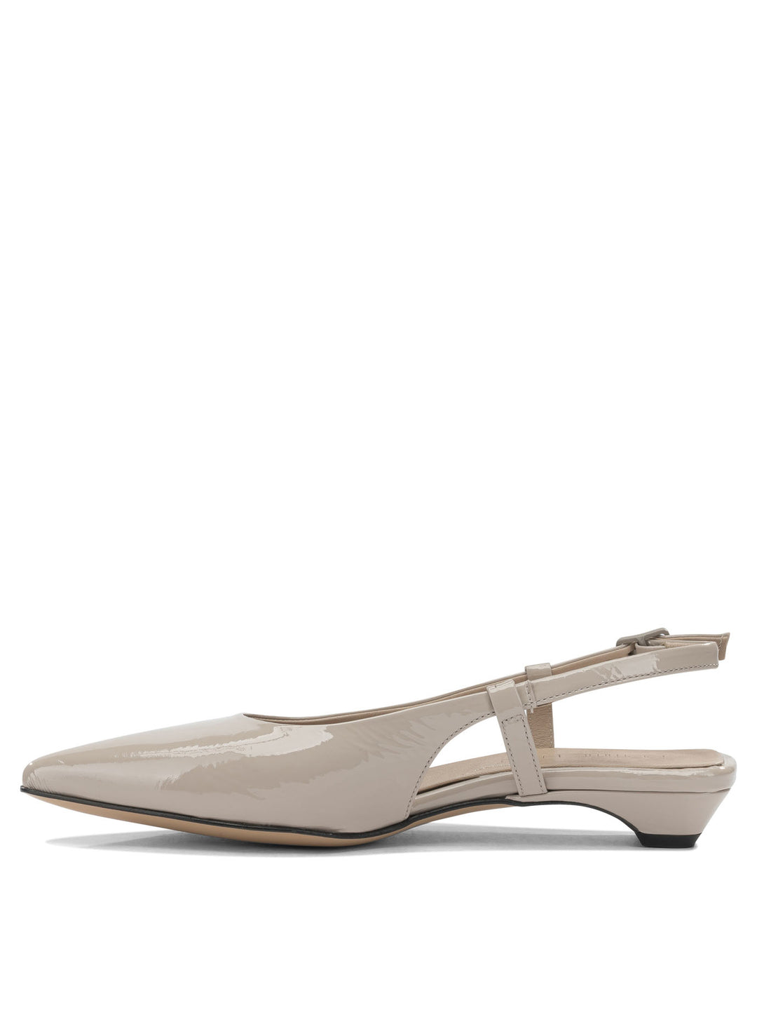 Pomme D'Or Slingback In Pelle Heeled shoes - Beige | 344826b2185acbce96b7006afc7d544146526fb9