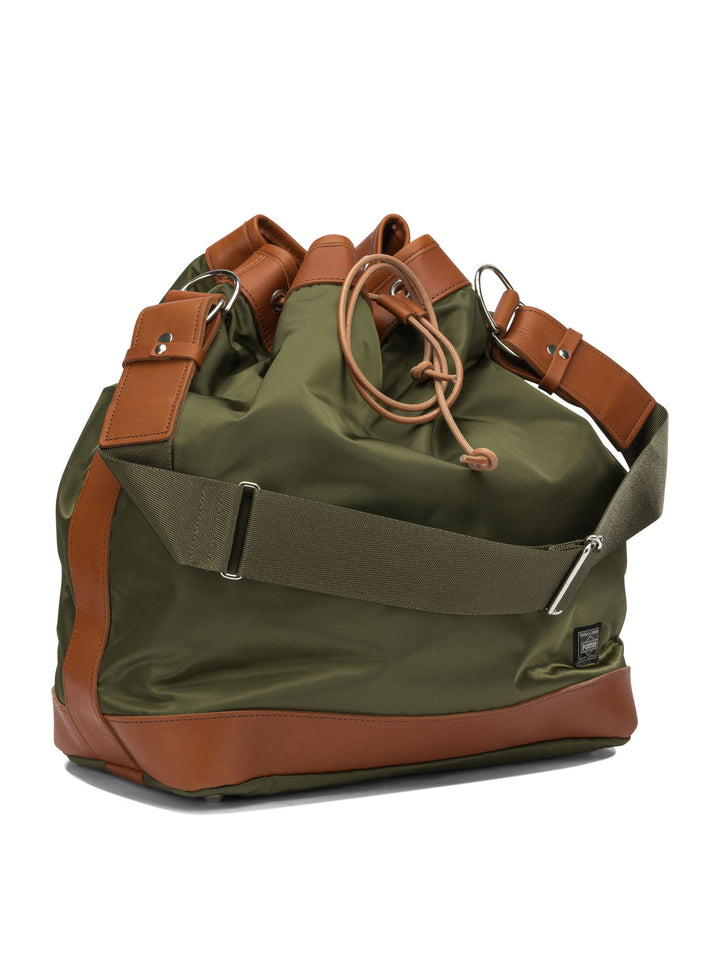Porter-Yoshida & Co String Shoulder Bags - Green | a57975bc64b5d9e6f30b683e07ebfbea20e16cd3