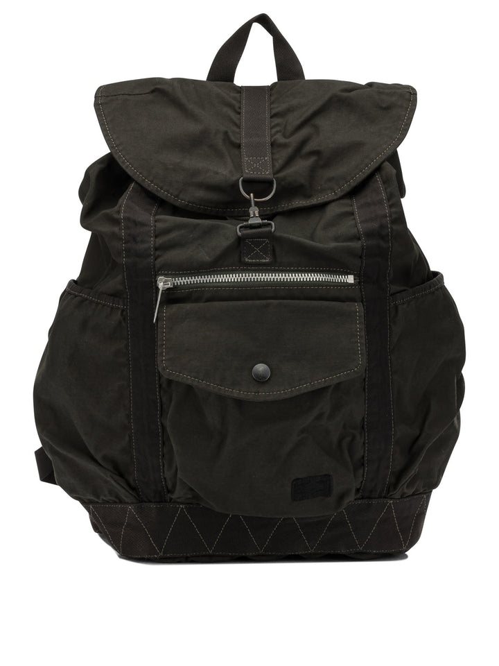 Porter-Yoshida & Co Crag Backpacks & Travels - Green | 8df51f0bc8be815a3d95add117ad45a5b7061197