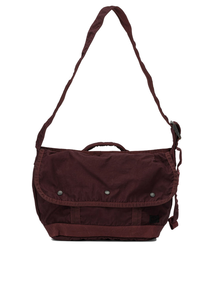 Porter-Yoshida & Co Crag Messenger Shoulder Bags - Bordeaux | 9eea6f582fb37a329b973d83d7ff0aca72d6f1d2