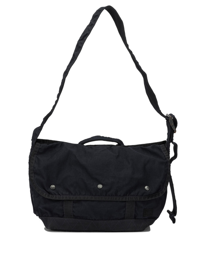 Porter-Yoshida & Co Crag Messenger Shoulder Bags - Blue | ded5e305a4da66754804118f46a4cd249e530112