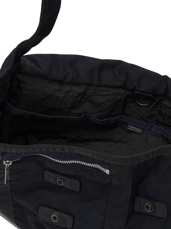 Porter-Yoshida & Co Crag Messenger Shoulder Bags - Blue | a8a9732d8b5fda81c54eb6c9e8640c515beb94e4