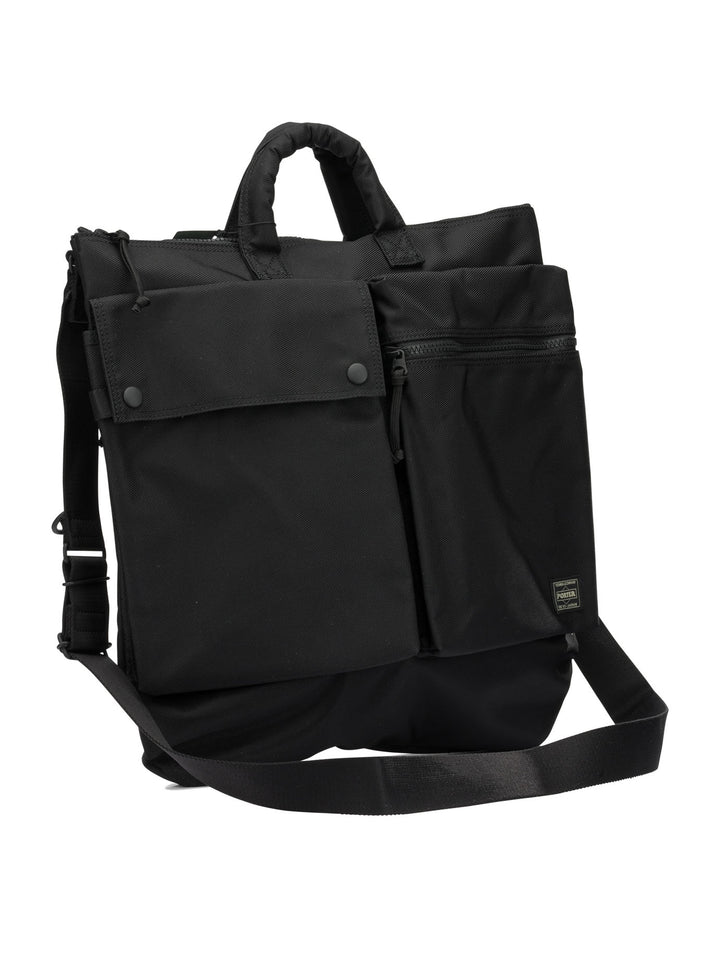 Porter-Yoshida & Co 2 Way Helmet Crossbody Bags - Black | b652676019676ef186e7b4ef791dff0678223061