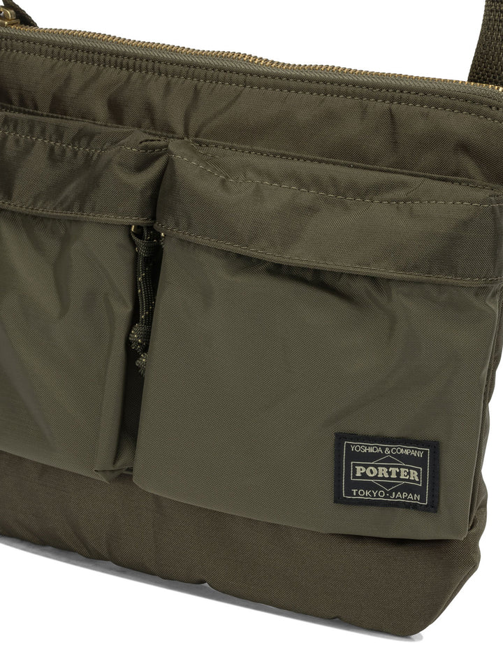 Porter-Yoshida & Co Force Crossbody Bags - Green | b0597b6959bbf8d2a216e3123a22bfc5531dd378