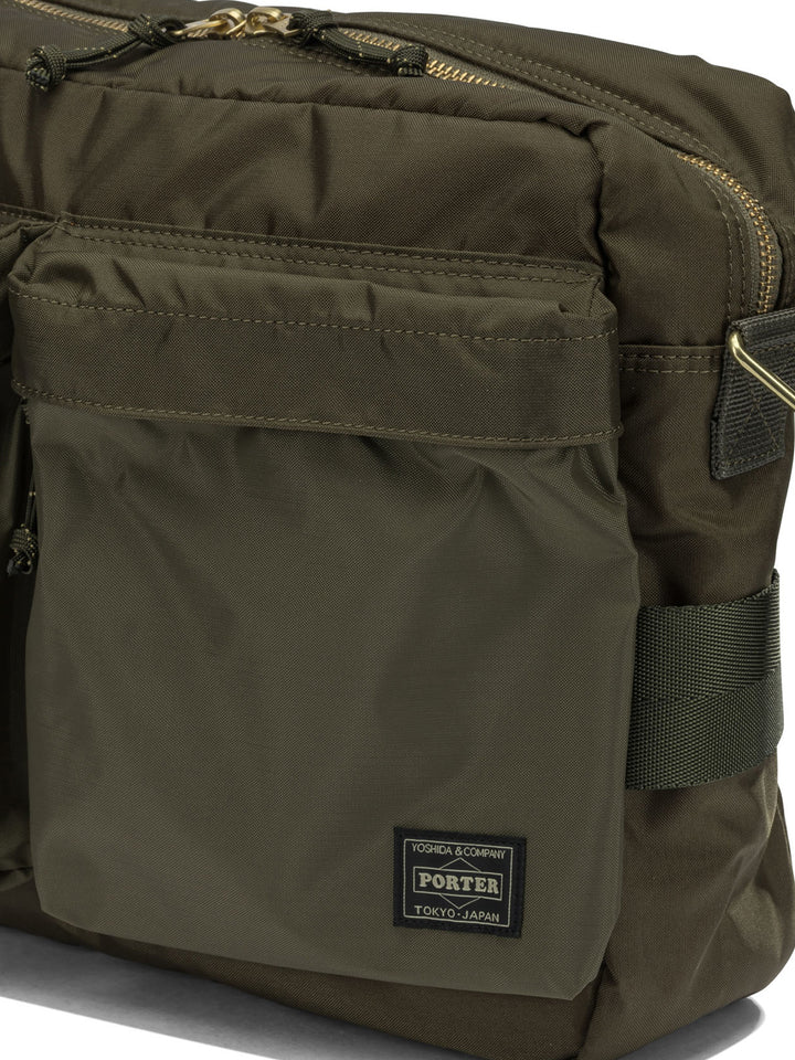 Porter-Yoshida & Co Porter Force Crossbody Bags - Green | d0d8be17586be47678ab6dbcf6a1db7a270e8f41