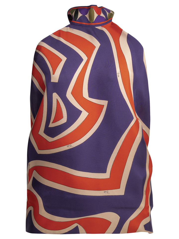 Pucci Labirinto Tops - Purple | 008fd0ee77bf7dff825df0642fdd1b33e59517a3