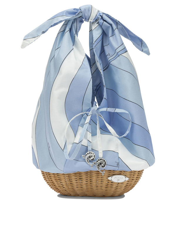 Picnic Handbags Light Blue