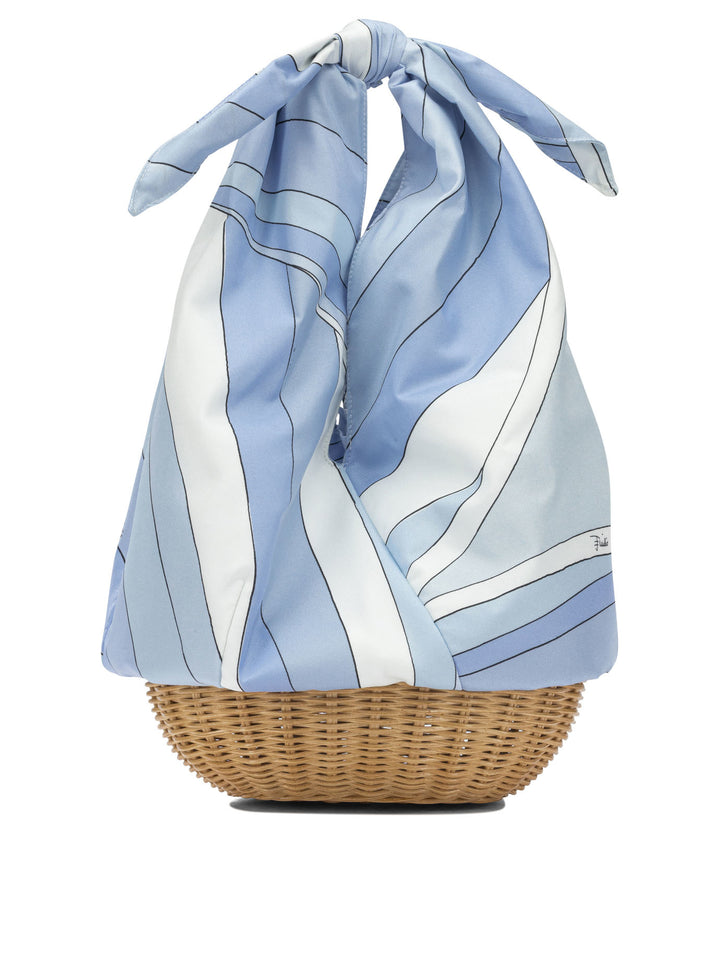 Pucci Picnic Handbags - Light blue | f37a6af116a24507d0753db0d74e7d4936911f51