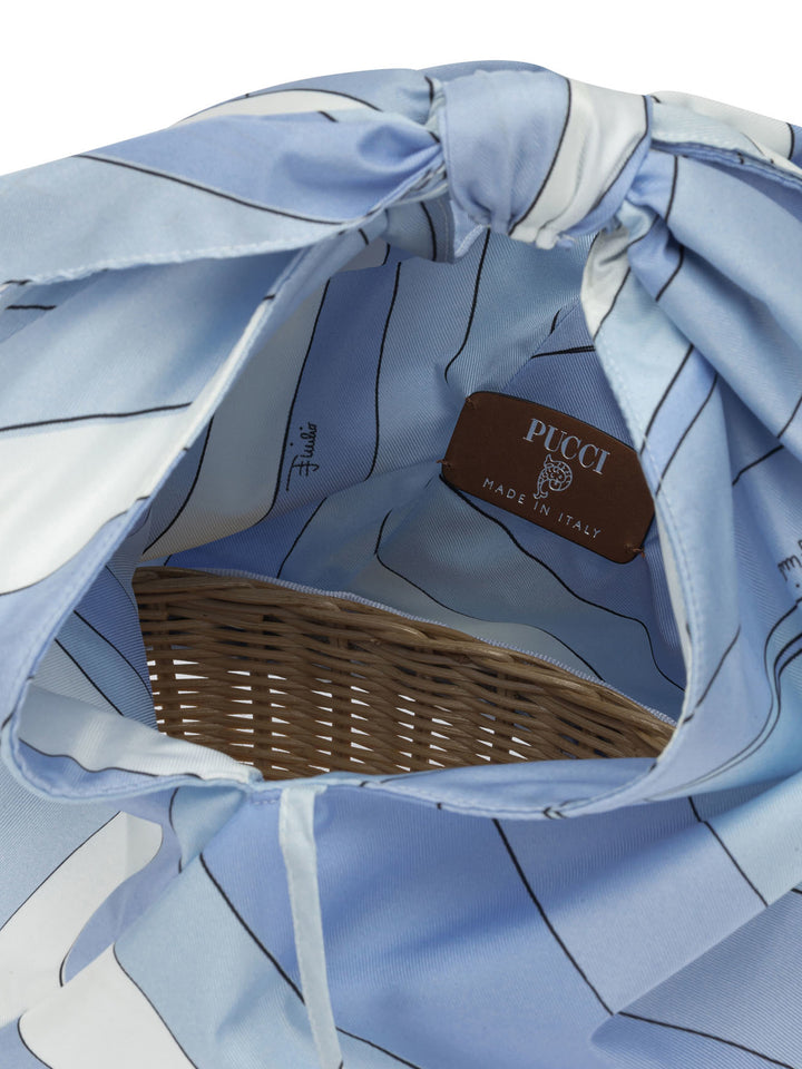 Pucci Picnic Handbags - Light blue | f805de0a63deabc96cd2b8d71f4820cf9c2d6a17