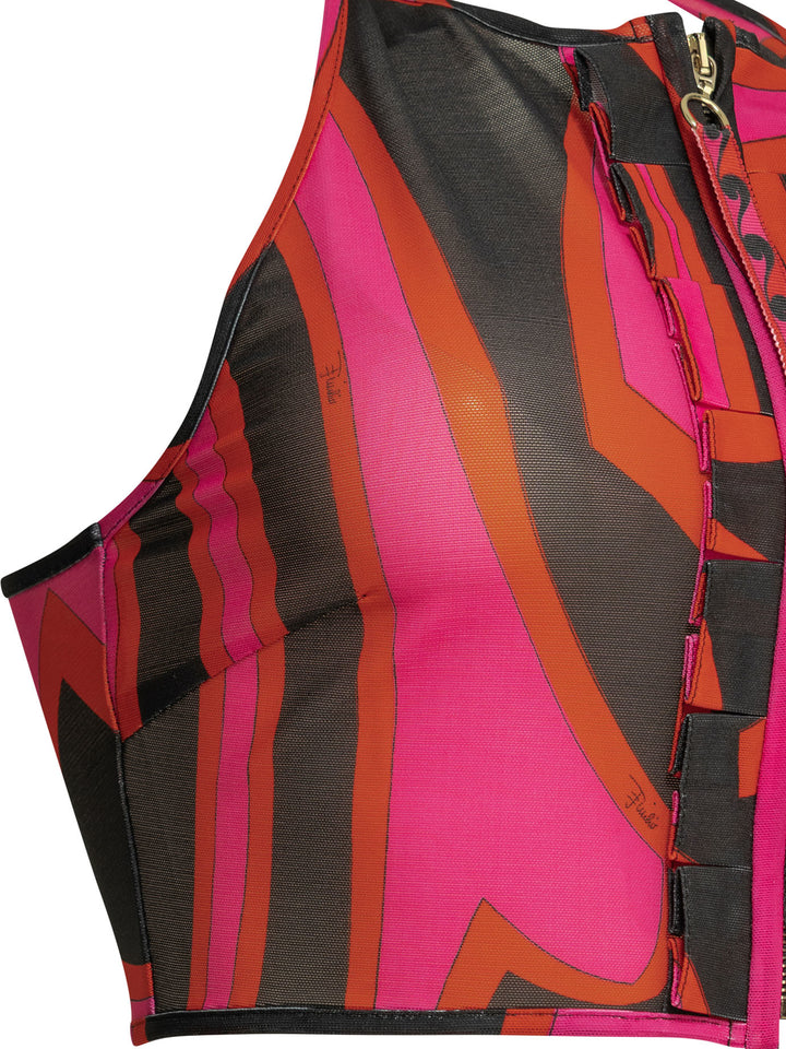 Pucci Marmo Tops - Fuchsia | 754d6a2224b62c0bf22952be2f3ace4d0a98ba8a
