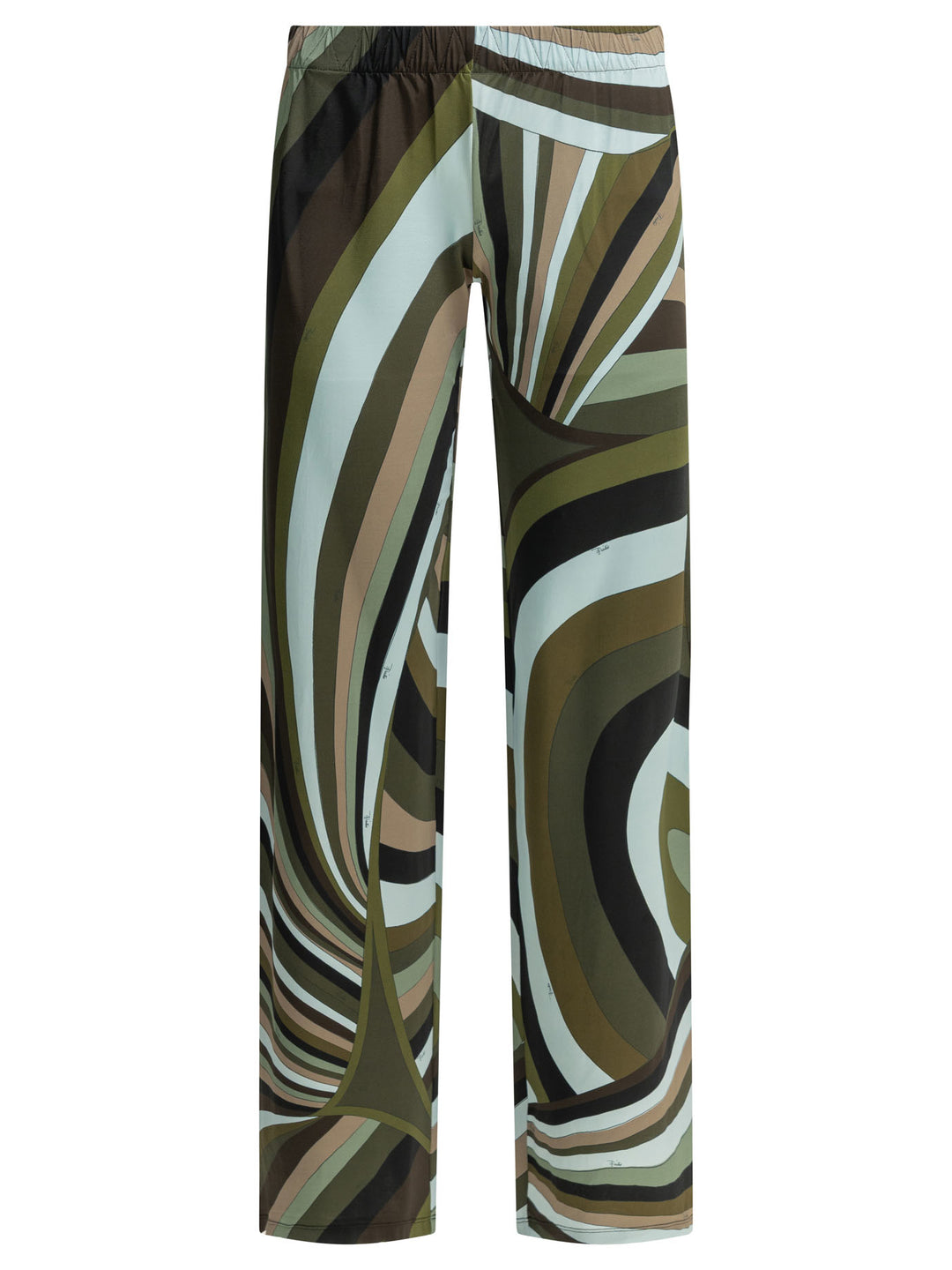 Pucci Iride Trousers - Green | fed733fdd8327cc63cb87710944595dd769d08ba