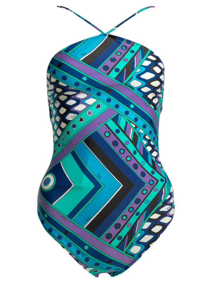 Pucci Vivara Swimwear - Blue | 2a48f0c13a262a4da7158f2ab93db92d7754c2bd