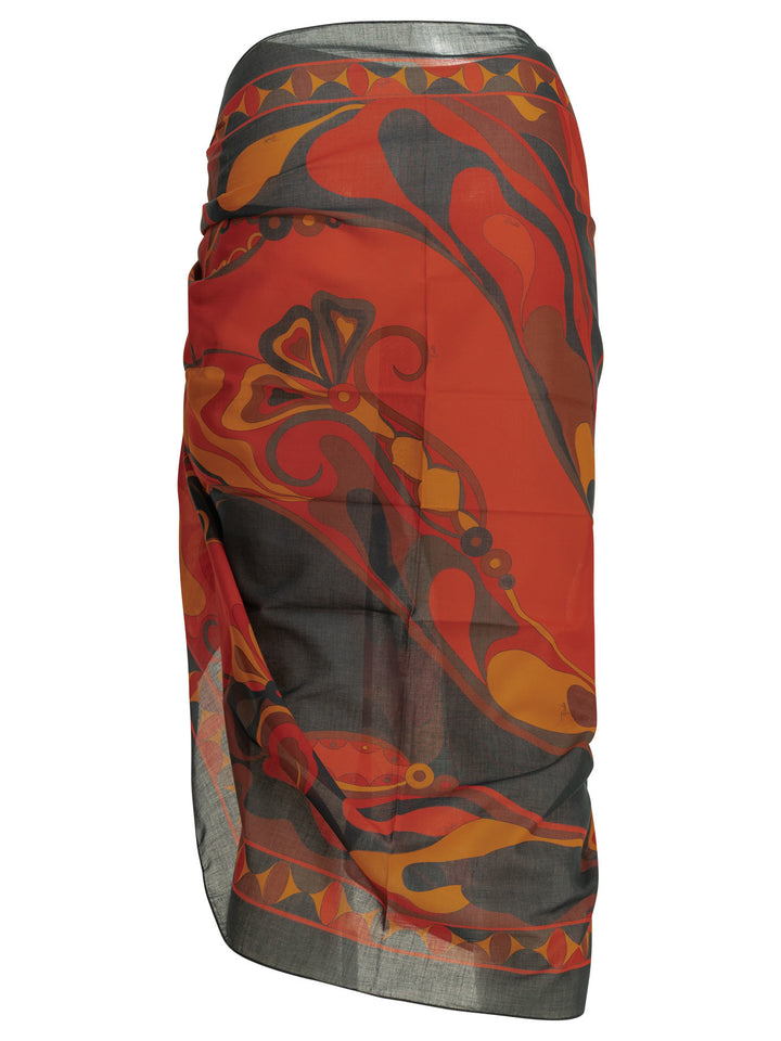 Pucci Orchidee Swimwear - Red | c629cb3b7cf774c72026c6dbd8086dcabf280240