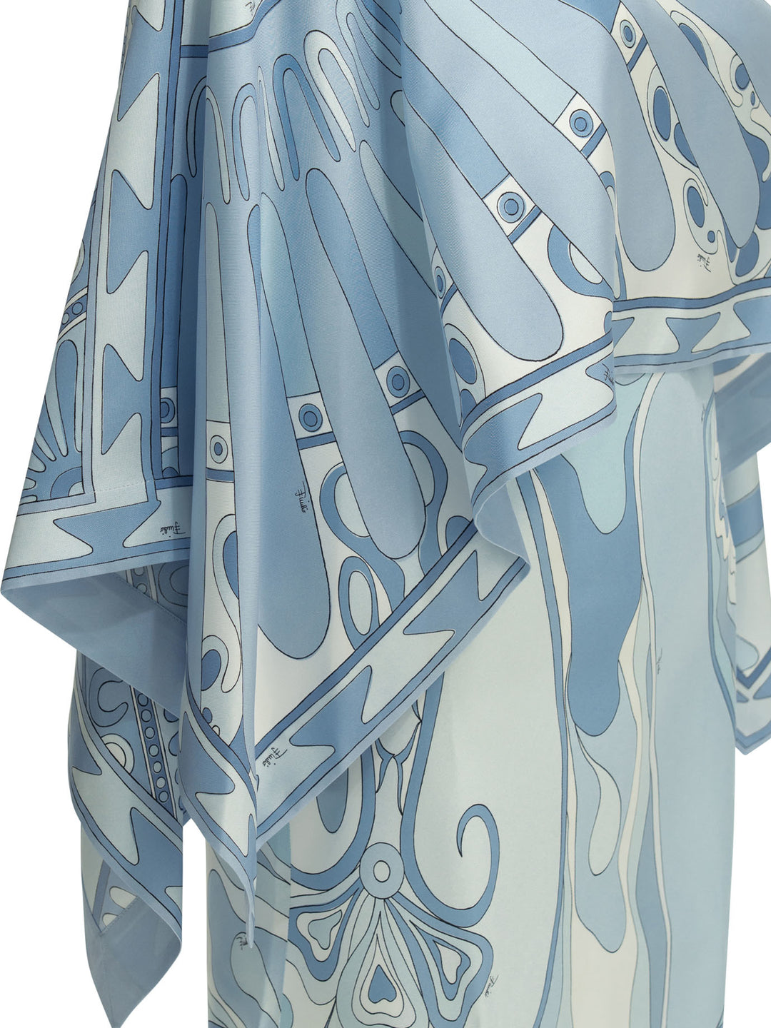 Pucci Orchid Dresses - Light blue | 0b89311377d8f9e019aaf7a28cec5d1b58793282