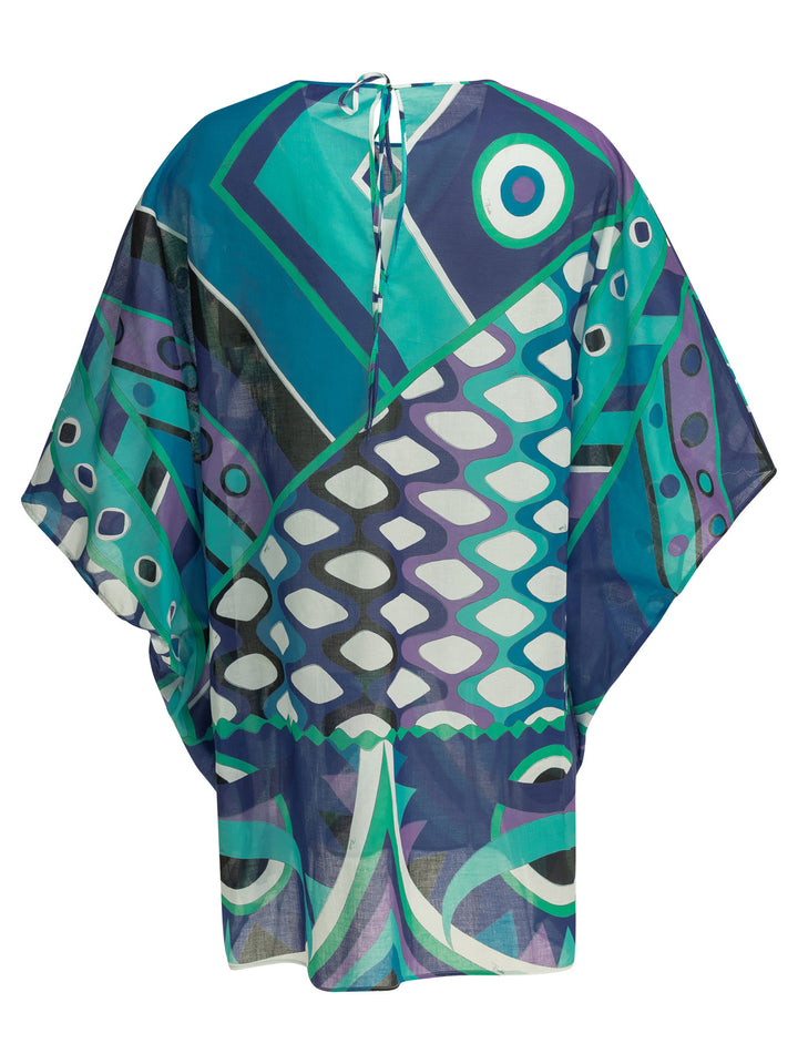 Pucci Vivara Dresses - Blue | 6ae26844aa9e17ac488f6d529993e4f528a5d732