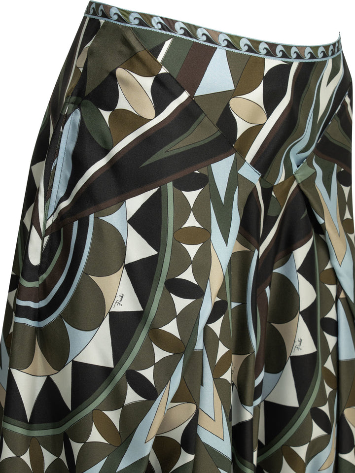 Pucci Manuba Trousers - Multicolor | 30a6d1cf206e9e06cf94c799404a0d67a8adf199