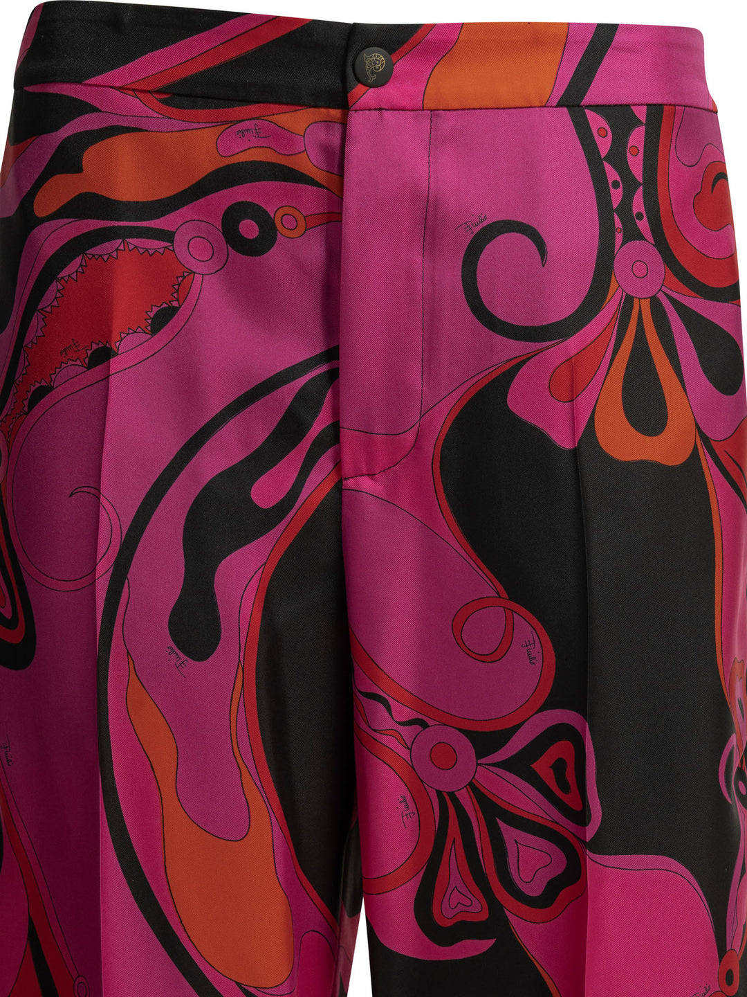 Pucci Orchidee Trousers - Fuchsia | c31da3bd107223c28dfe9e951b941b2ae348813f