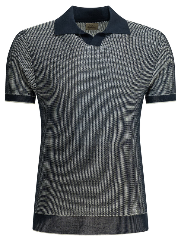 Mercedes 300 Polo Shirts Blue