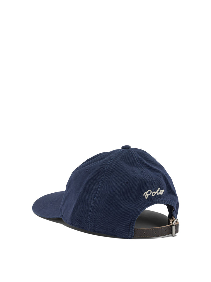 Rrl By Ralph Lauren Baseball Cap With Logo Hats - Blue | b2cb3d67bbb1f57a0b413e75b8b0421a8f872397