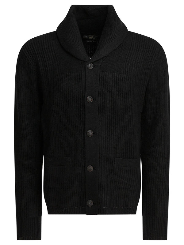 Cashmere Cardigan Knitwear Black
