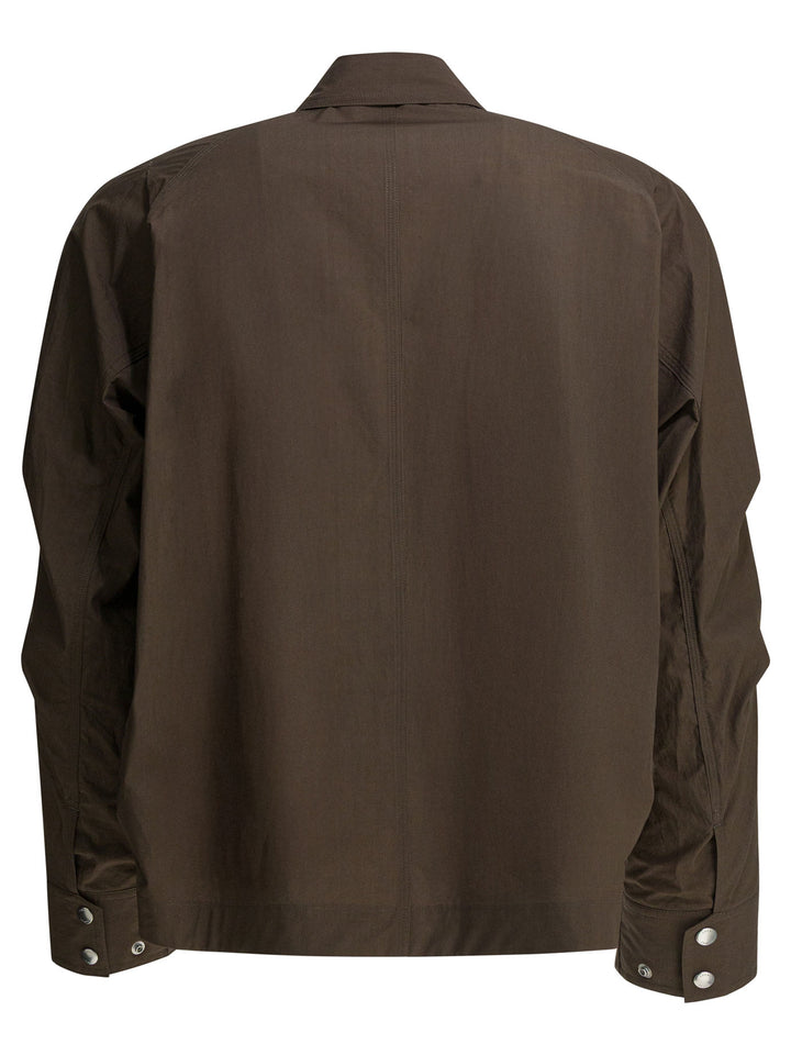 Sacai Typewriter Jackets and Coats - Brown | 7830485ab9b23918764a50e8a316248eecb764bc