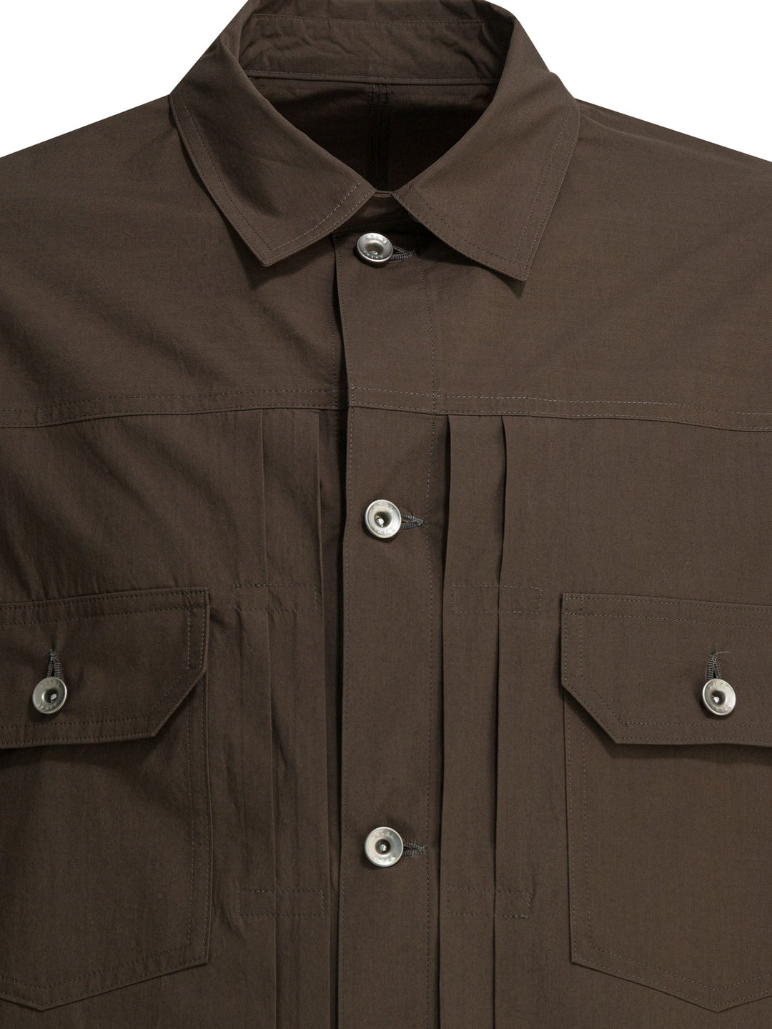 Sacai Typewriter Jackets and Coats - Brown | 172da5aefab27c8d482dd53f0708691d0cc9fd35
