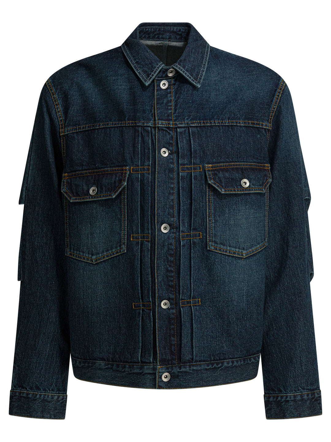 Sacai Denim Jacket Jackets and Coats - Blue | a71475c0f8c234eb2a6123222396512e0f8781b1