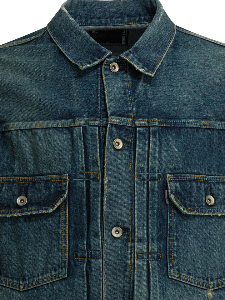 Sacai Beyondexx Jackets and Coats - Blue | 30a016ff1f3eb7697d65f504a20337f0d95ffd28