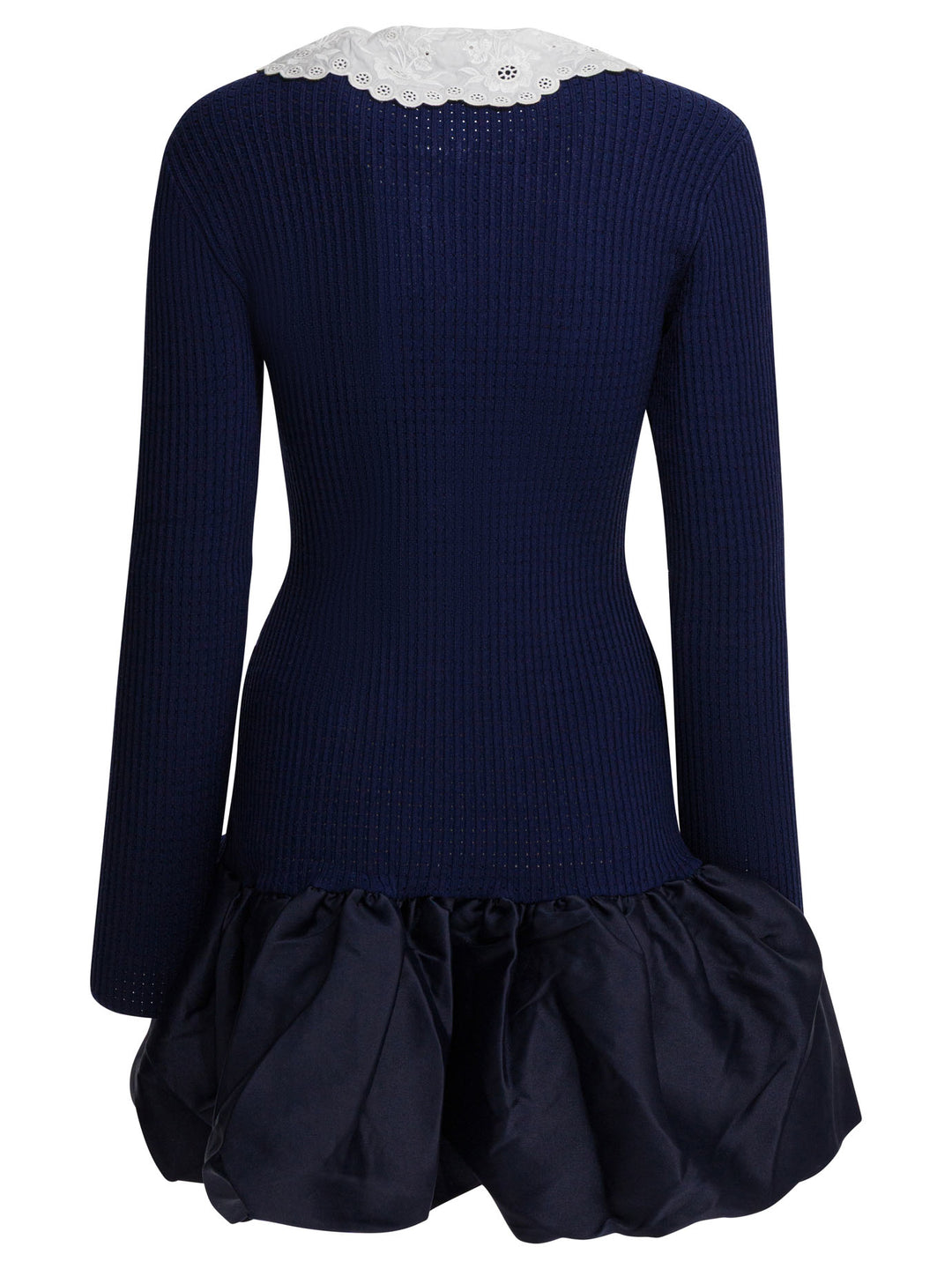 Self-Portrait Balloon Skirt Dress Dresses - Blue | 90bbc27b4f4c48a23d182a3d741b4d33d6d46998