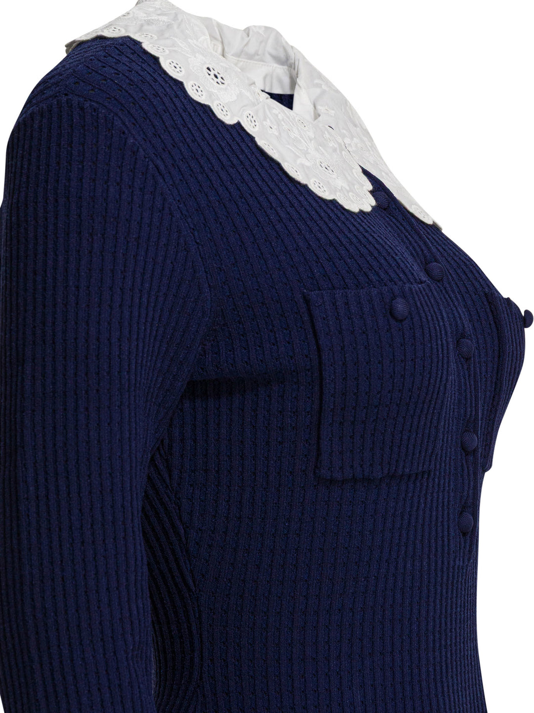 Self-Portrait Balloon Skirt Dress Dresses - Blue | 135ec30824297f1c4823ff0a969839432de507e6