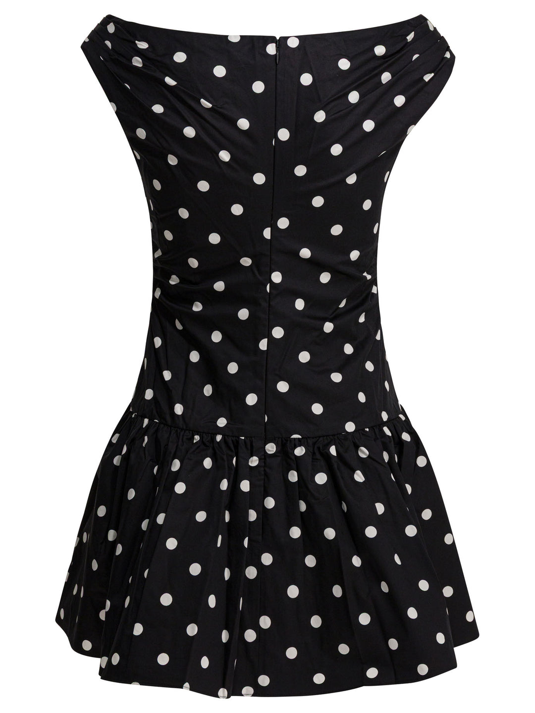 Self-Portrait Short Flared Dress Dresses - Black | 382811d0c96929cdd9d951d8486e7f669599fc35