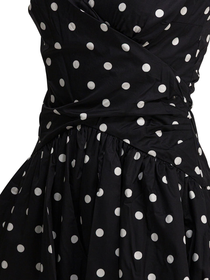 Self-Portrait Short Flared Dress Dresses - Black | f3cead797f10e28f2876c33471f5107f7a47781f
