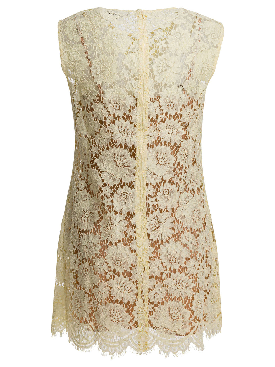 Self-Portrait Lace Sheath Dress Dresses - Yellow | 6fa5493f6132d3e16dc9384cae0b264f8b22287d