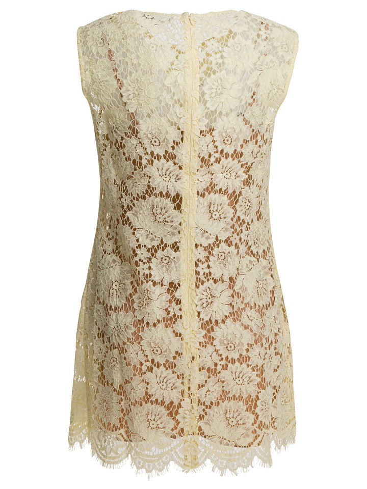 Self-Portrait Lace Sheath Dress Dresses - Yellow | 6fa5493f6132d3e16dc9384cae0b264f8b22287d