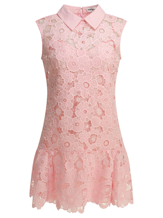 Short A-Line Dress Dresses Pink