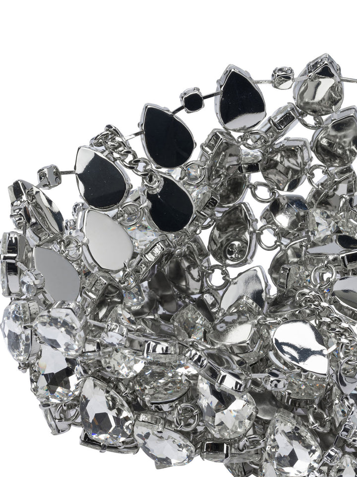 Self-Portrait Small Crossbody Bag Crossbody Bags - Silver | 9100a10e0253d30a264f790c18564d98dade63b4