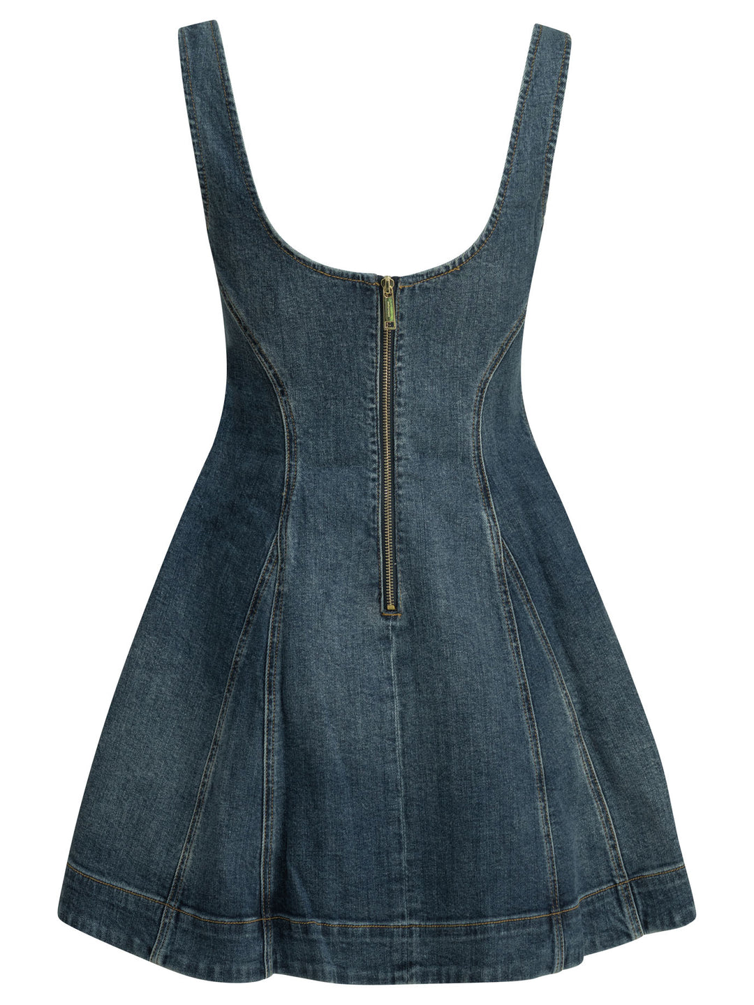 Self-Portrait Short Flared Dress Dresses - Blue | 45b17d8cbdaff26441c5bf3c4cc0ce163a6ba6cd